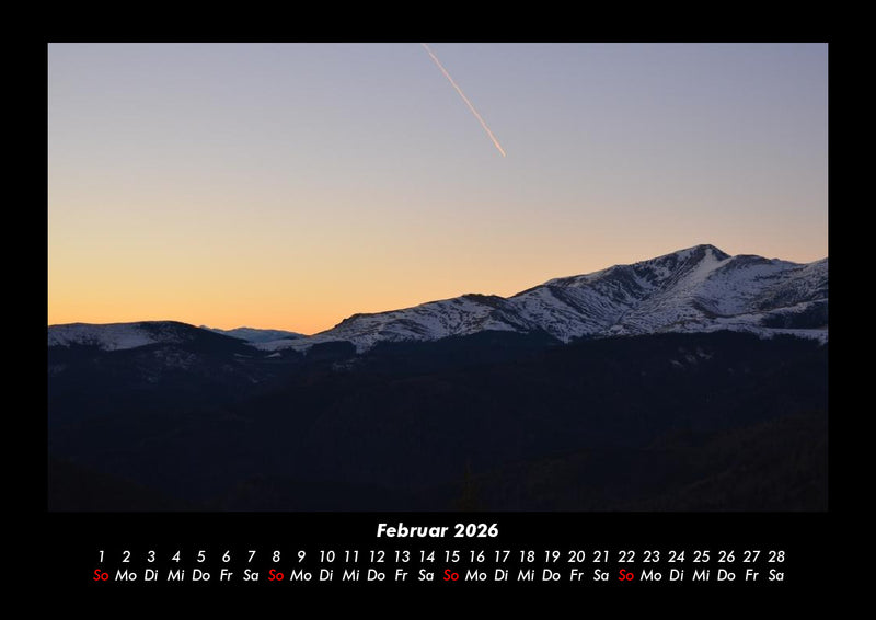 Bergige Welten Fotokalender 2026 - 2