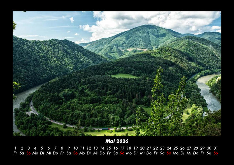 Bergige Welten Fotokalender 2026 - 5