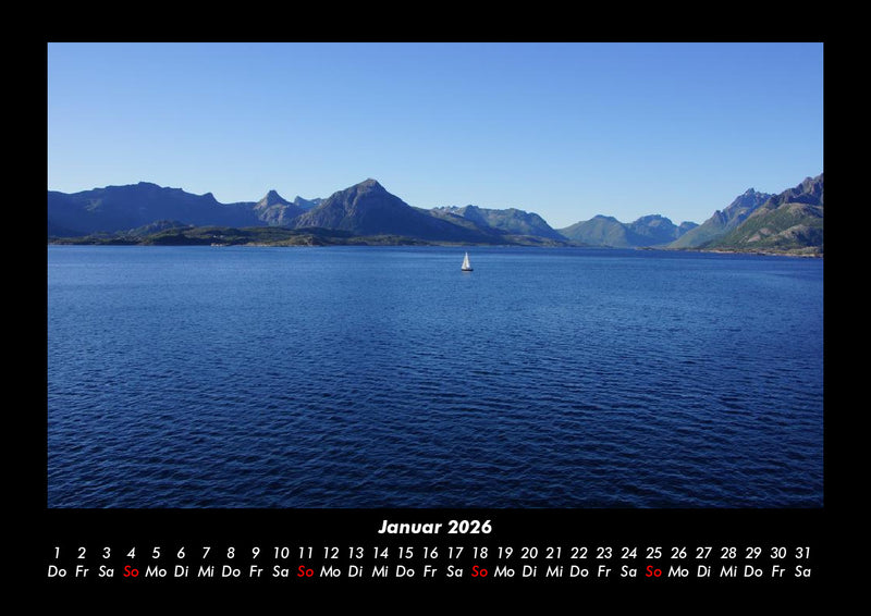 Sehnsucht nach Meer Fotokalender 2026 - 1