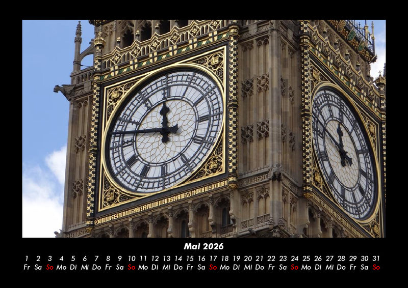 London Fotokalender 2026 - 5