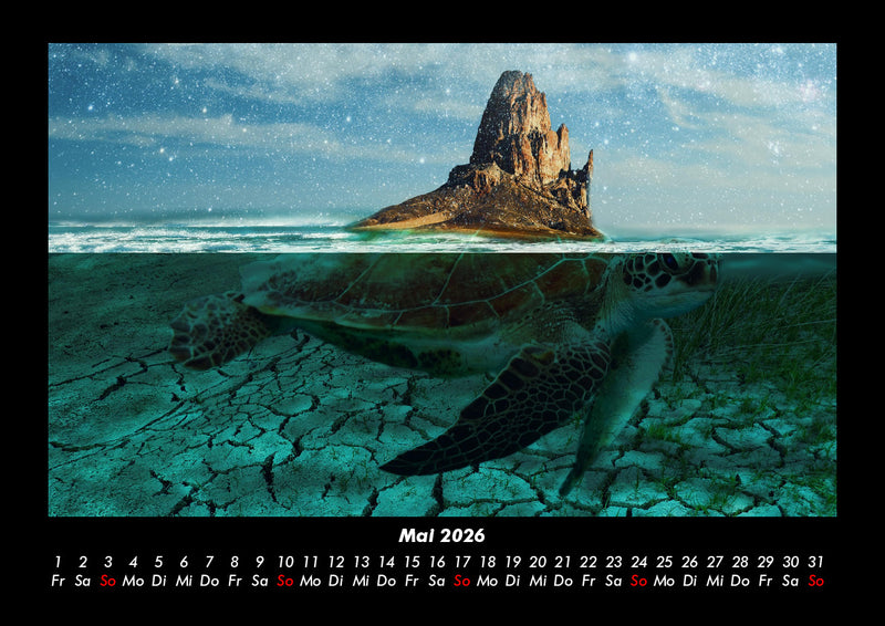 Schildkrötenzauber Fotokalender 2026 - 5