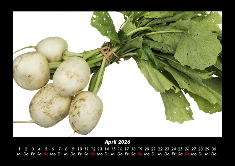 Gemüsekalender Fotokalender 2026 - 4