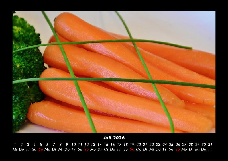 Gemüsekalender Fotokalender 2026 - 7