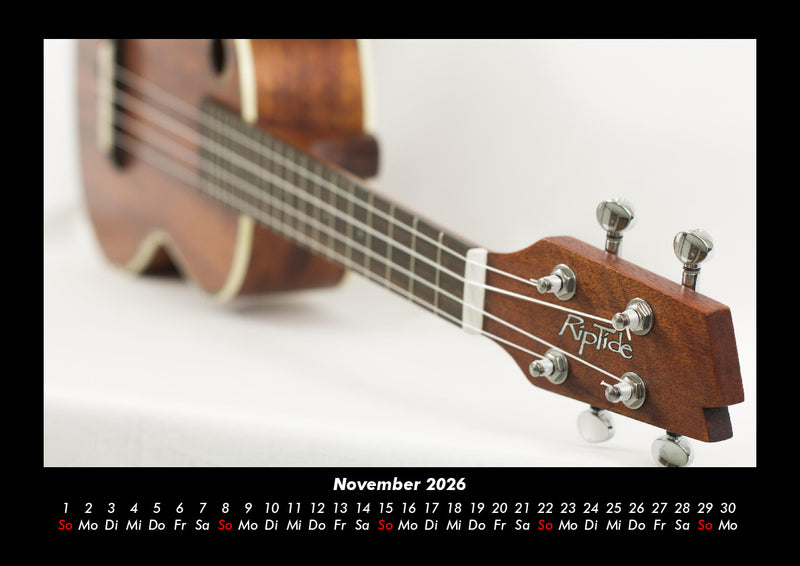 Musik Fotokalender 2026 - 11