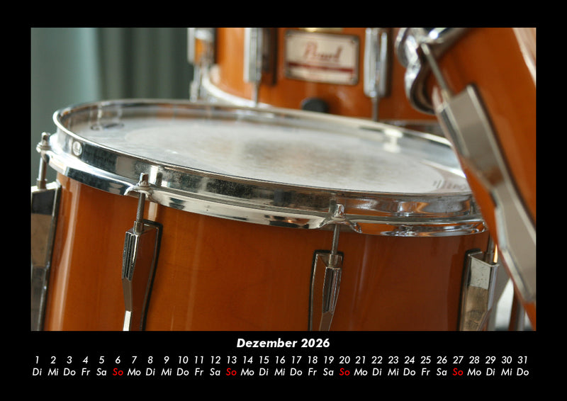Musik Fotokalender 2026 - 12