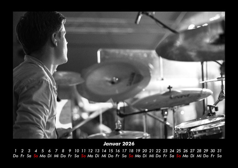 Musik Fotokalender 2026 - 1