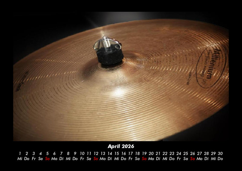 Musik Fotokalender 2026 - 4