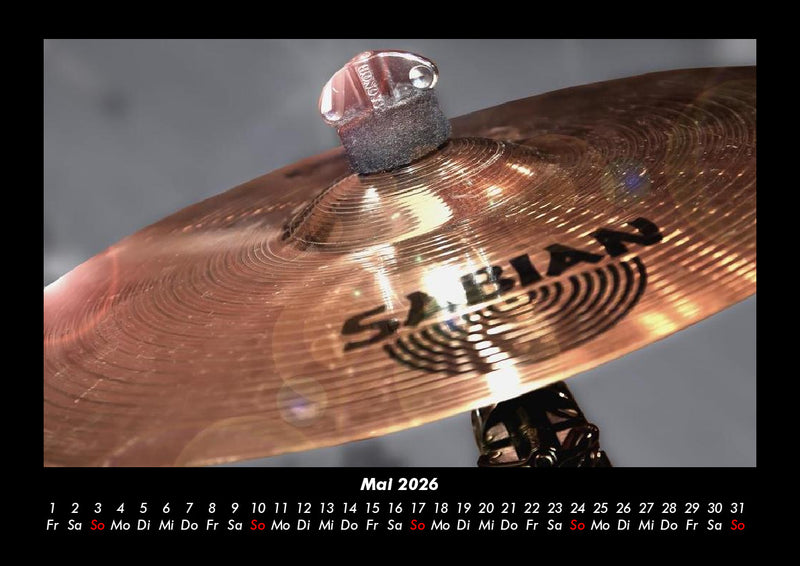 Musik Fotokalender 2026 - 5