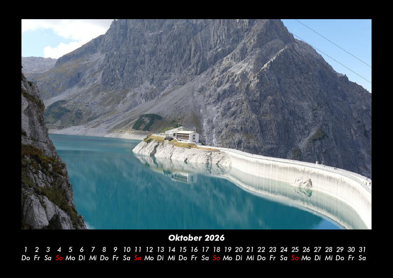 Die Seen der Erde Fotokalender 2026 - 10