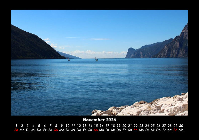 Die Seen der Erde Fotokalender 2026 - 11