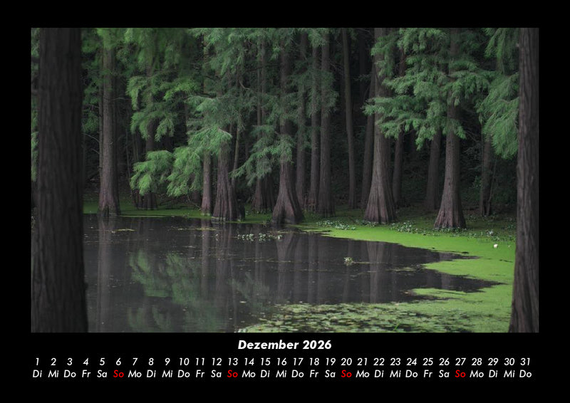 Die Seen der Erde Fotokalender 2026 - 12