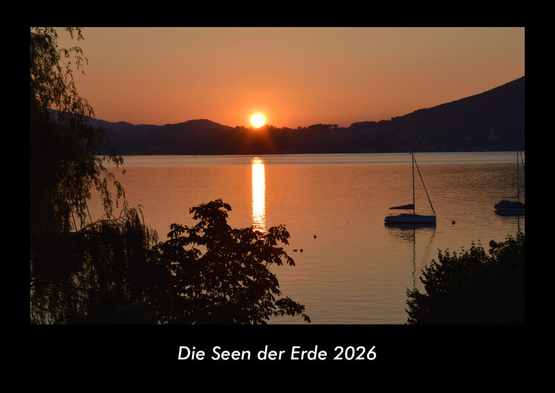 Die Seen der Erde Fotokalender 2026 - Hauptbild