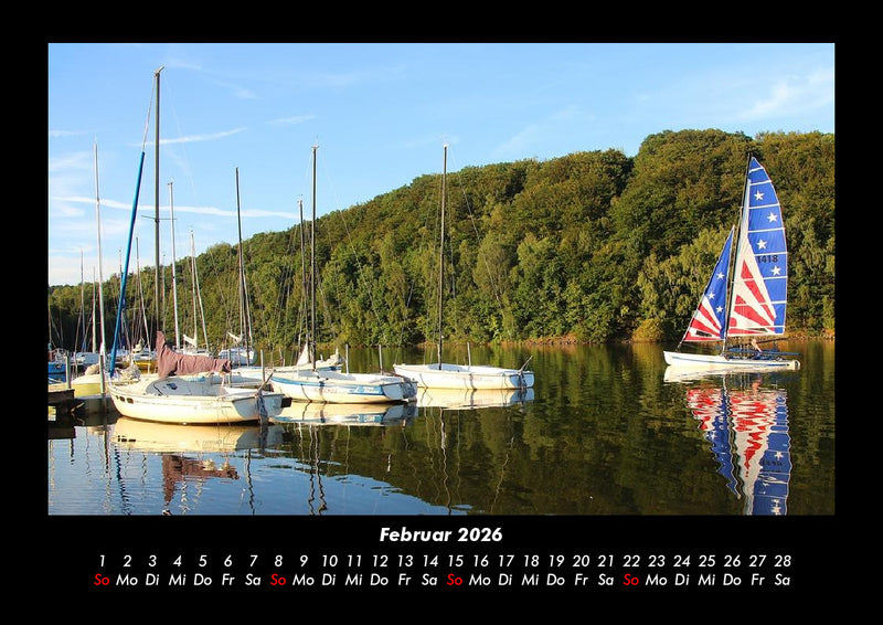 Die Seen der Erde Fotokalender 2026 - 2