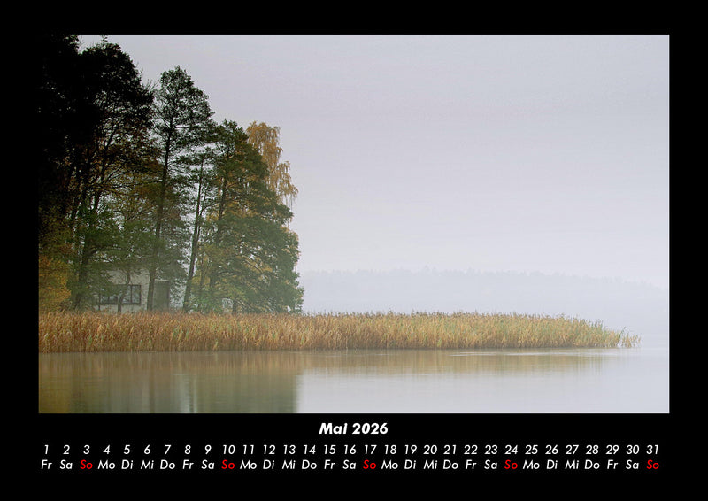 Die Seen der Erde Fotokalender 2026 - 5