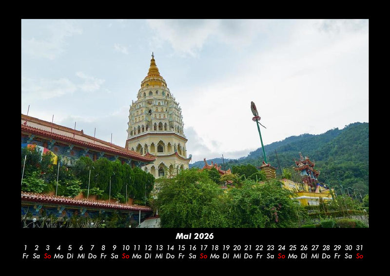Tempel  Fotokalender 2026 - 5