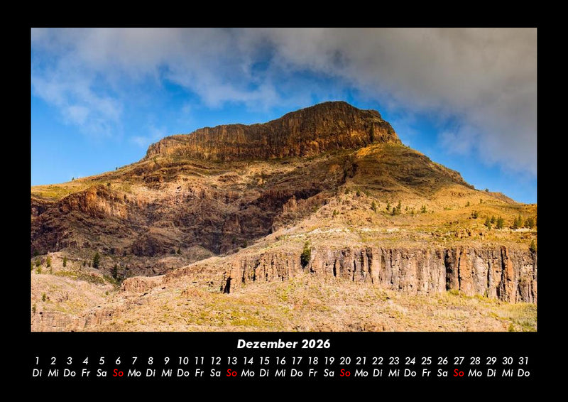 Berge Fotokalender 2026 - 12
