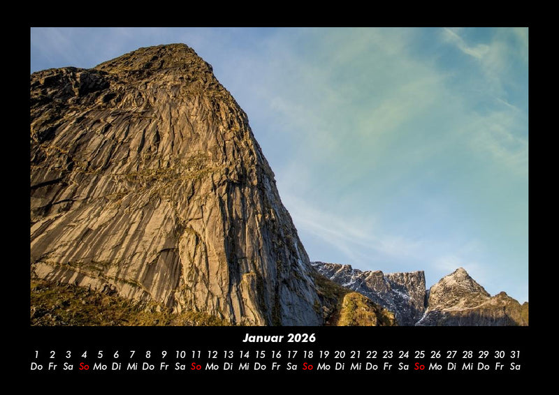 Berge Fotokalender 2026 - 1