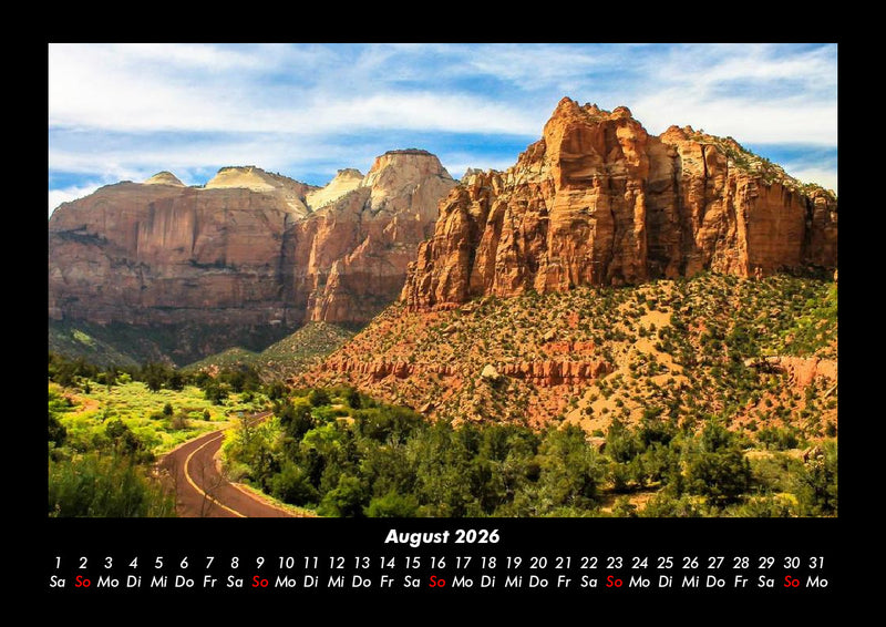 Berge Fotokalender 2026 - 8