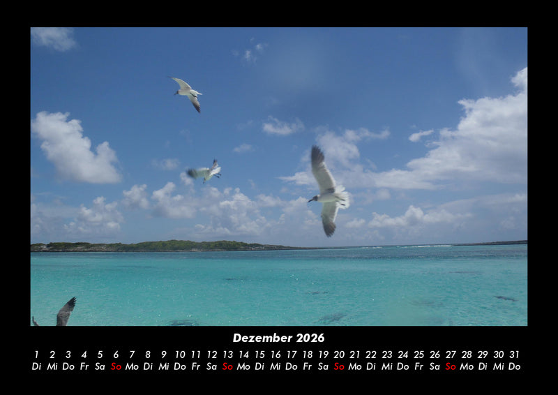 Trauminseln Fotokalender 2026 - 12