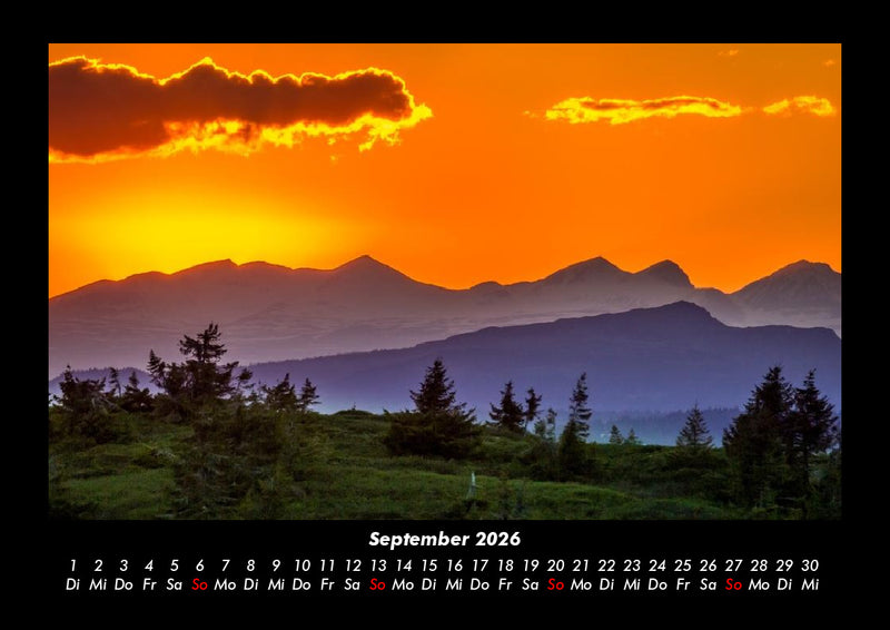 Berge Fotokalender 2026 - 9