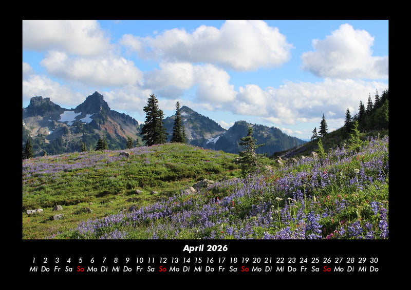 Berge Fotokalender 2026 - 4