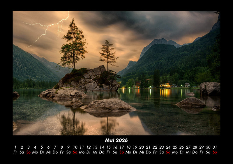 Berge Fotokalender 2026 - 5