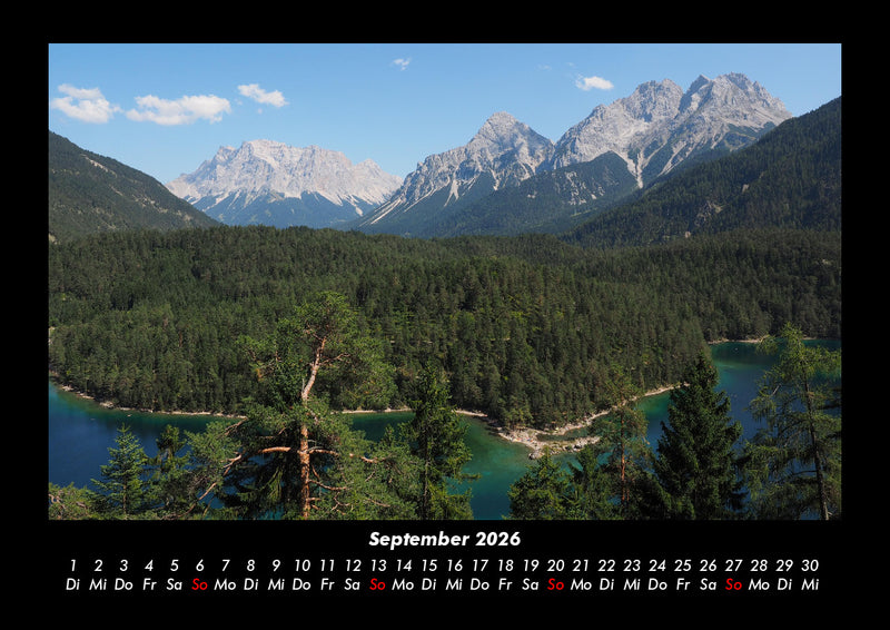 Die Seen der Erde Fotokalender 2026 - 9