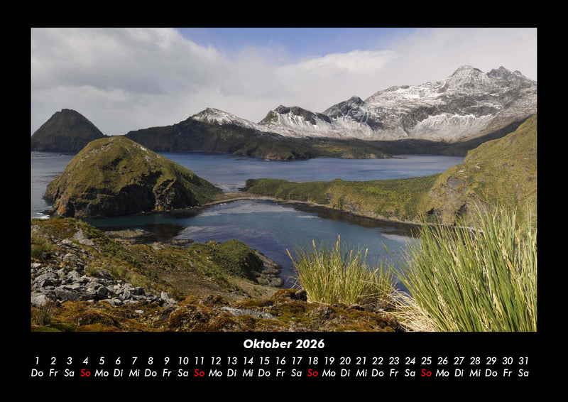 Die Seen der Erde Fotokalender 2026 - 10