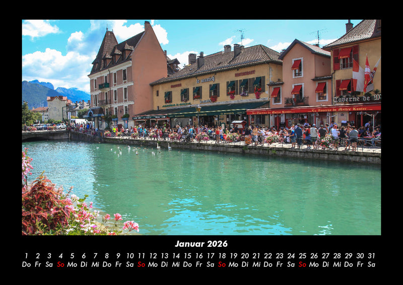 Die Seen der Erde Fotokalender 2026 - 1