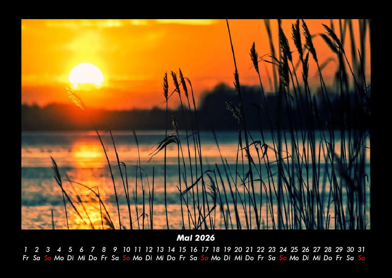 Die Seen der Erde Fotokalender 2026 - 5
