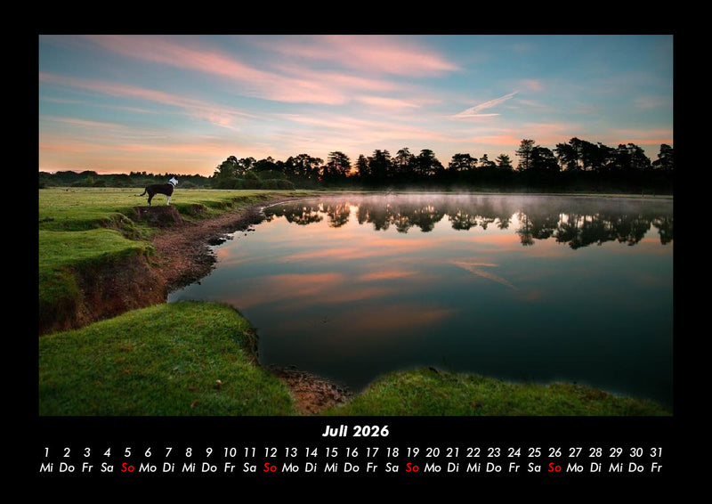 Die Seen der Erde Fotokalender 2026 - 7