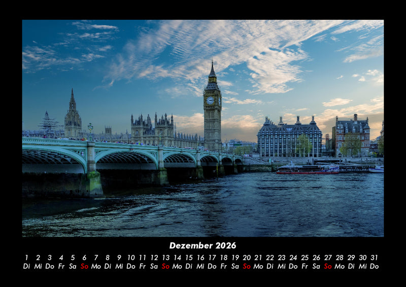 London Fotokalender 2026 - 12