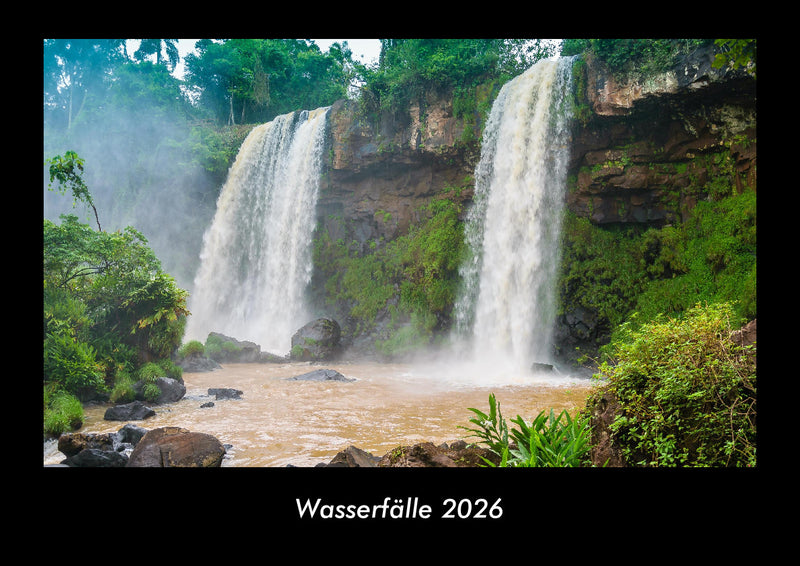 Wasserfälle Fotokalender 2026 - Hauptbild