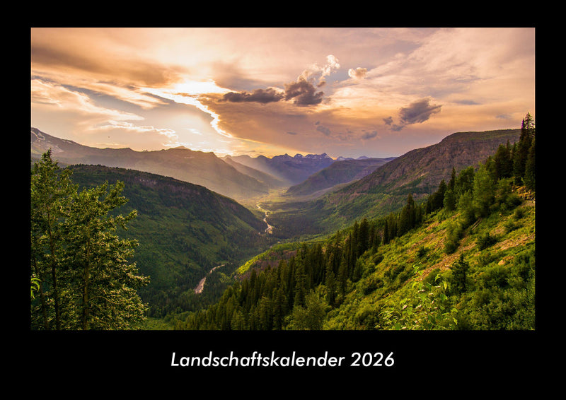 Landschaftskalender Fotokalender 2026 - Hauptbild