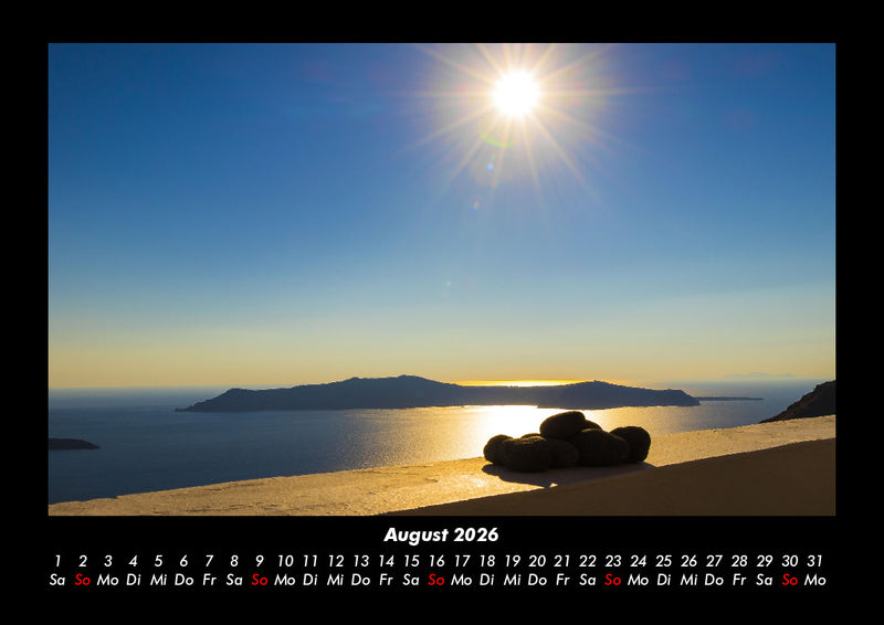 Landschaftskalender Fotokalender 2026 - 8