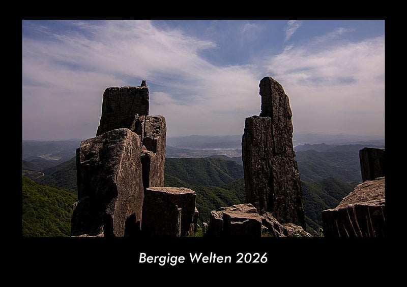 Bergige Welten Fotokalender 2026 - Hauptbild