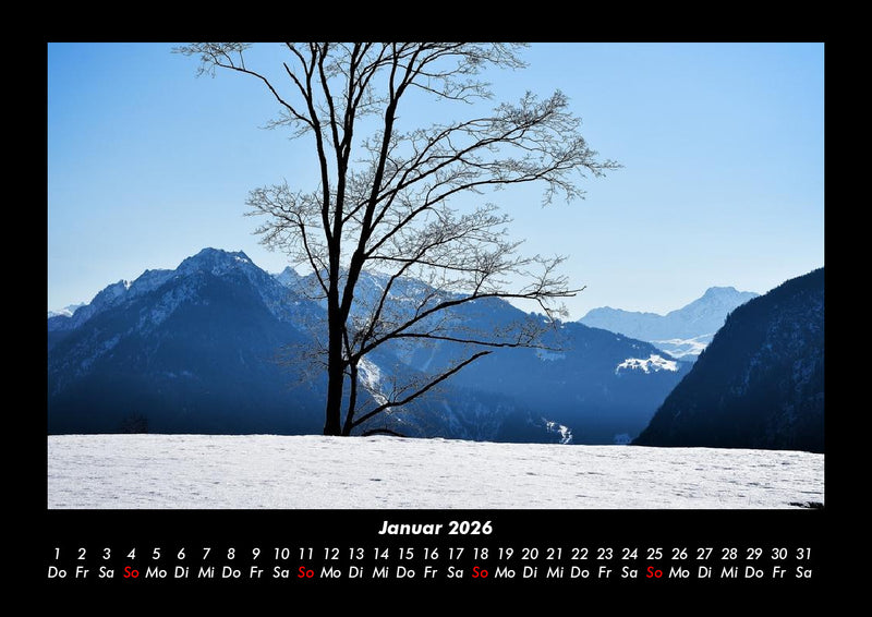 Bergige Welten Fotokalender 2026 - 1