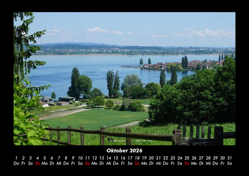 Die Seen der Erde Fotokalender 2026 - 10