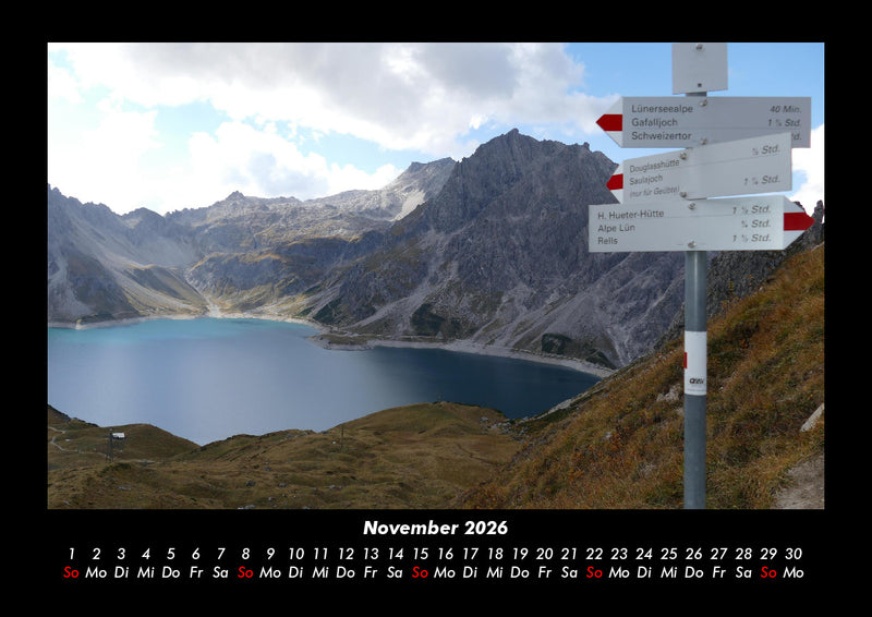 Die Seen der Erde Fotokalender 2026 - 11