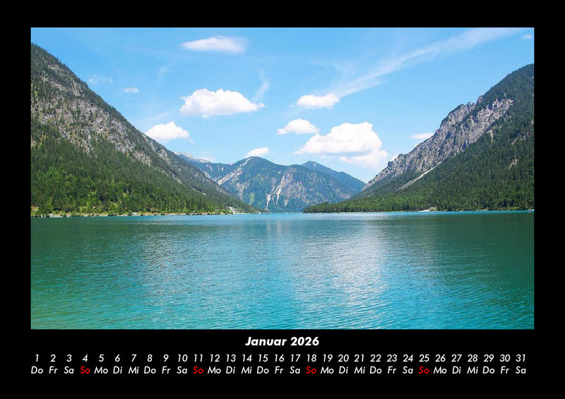 Die Seen der Erde Fotokalender 2026 - 1