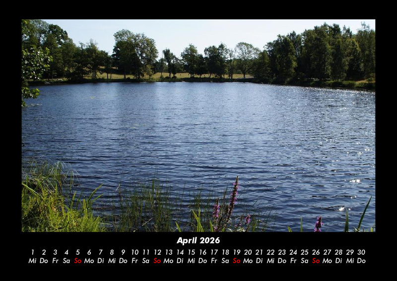 Die Seen der Erde Fotokalender 2026 - 4