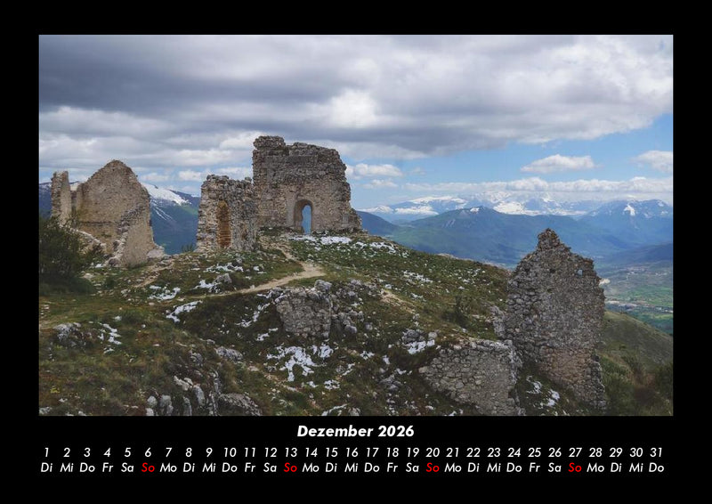 Landschaftskalender Fotokalender 2026 - 12