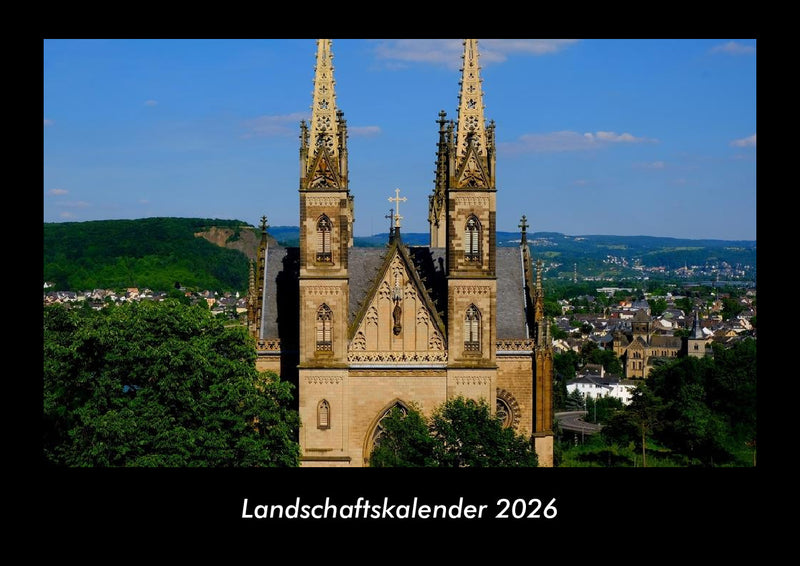 Landschaftskalender Fotokalender 2026 - Hauptbild