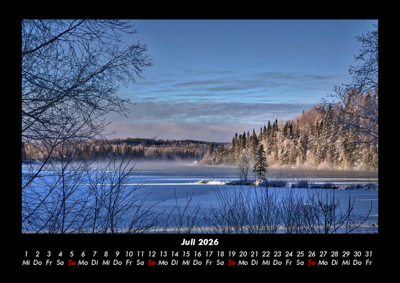 Landschaftskalender Fotokalender 2026 - 7