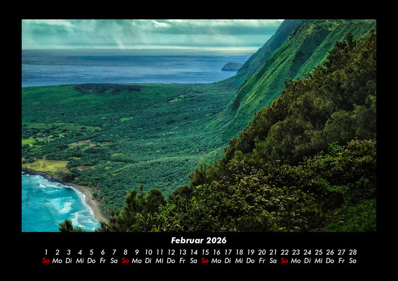 Meereslandschaft Fotokalender 2026 - 2