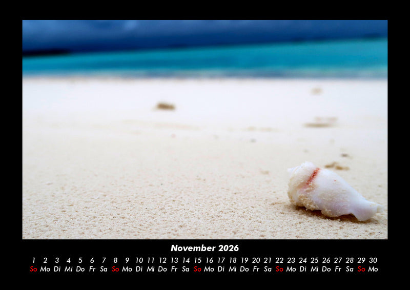 Strände der Welt Fotokalender 2026 - 11