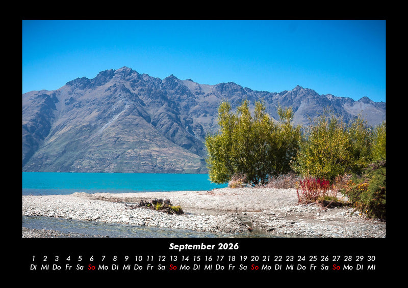 Die Seen der Erde Fotokalender 2026 - 9