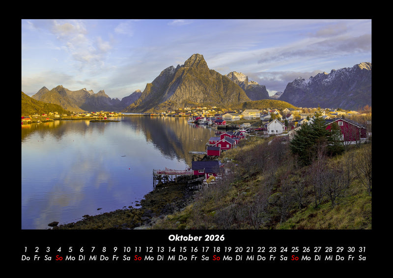 Die Seen der Erde Fotokalender 2026 - 10