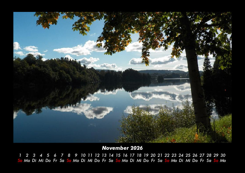 Die Seen der Erde Fotokalender 2026 - 11