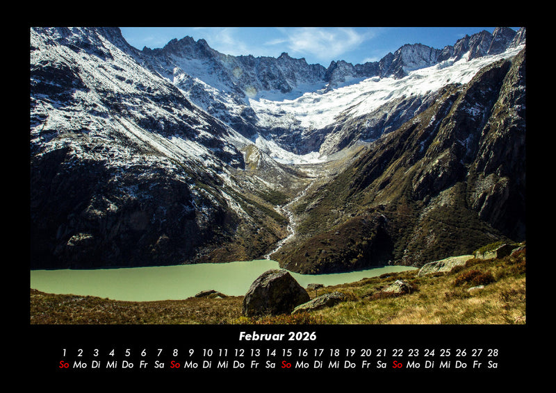 Die Seen der Erde Fotokalender 2026 - 2